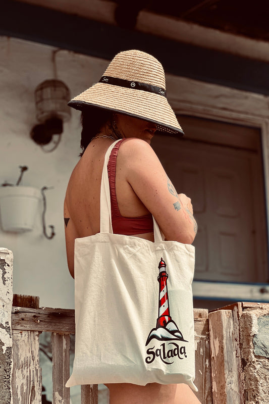 Bolsa de tela natural Faro
