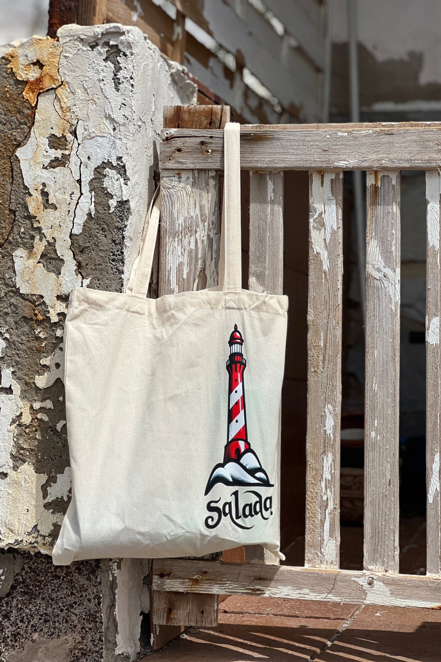 Bolsa de tela natural Faro