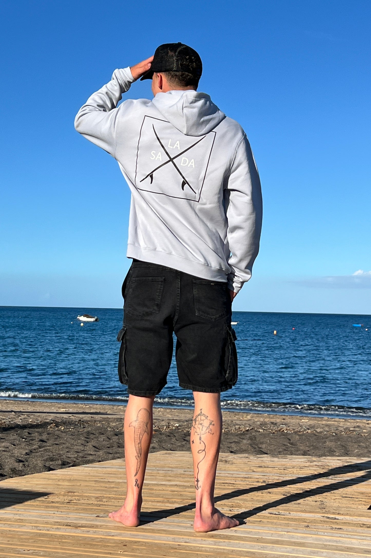 Sudadera Cruzadas con capucha