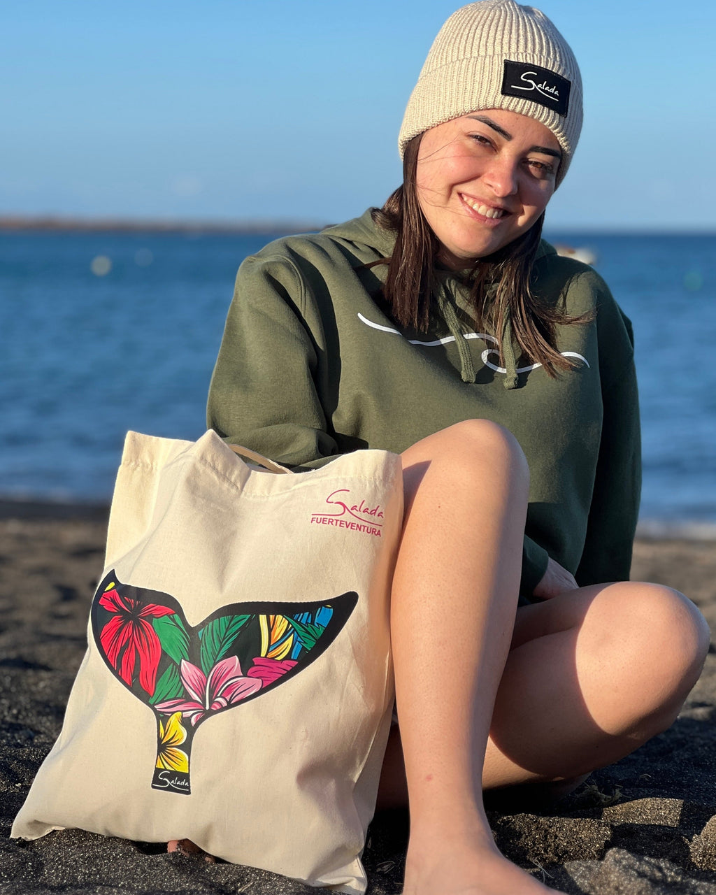 Bolsa de tela natural Cola