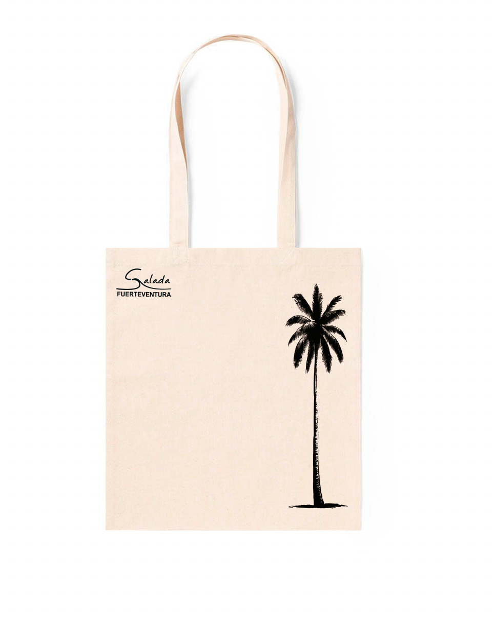 Bolsa de tela natural Palmera