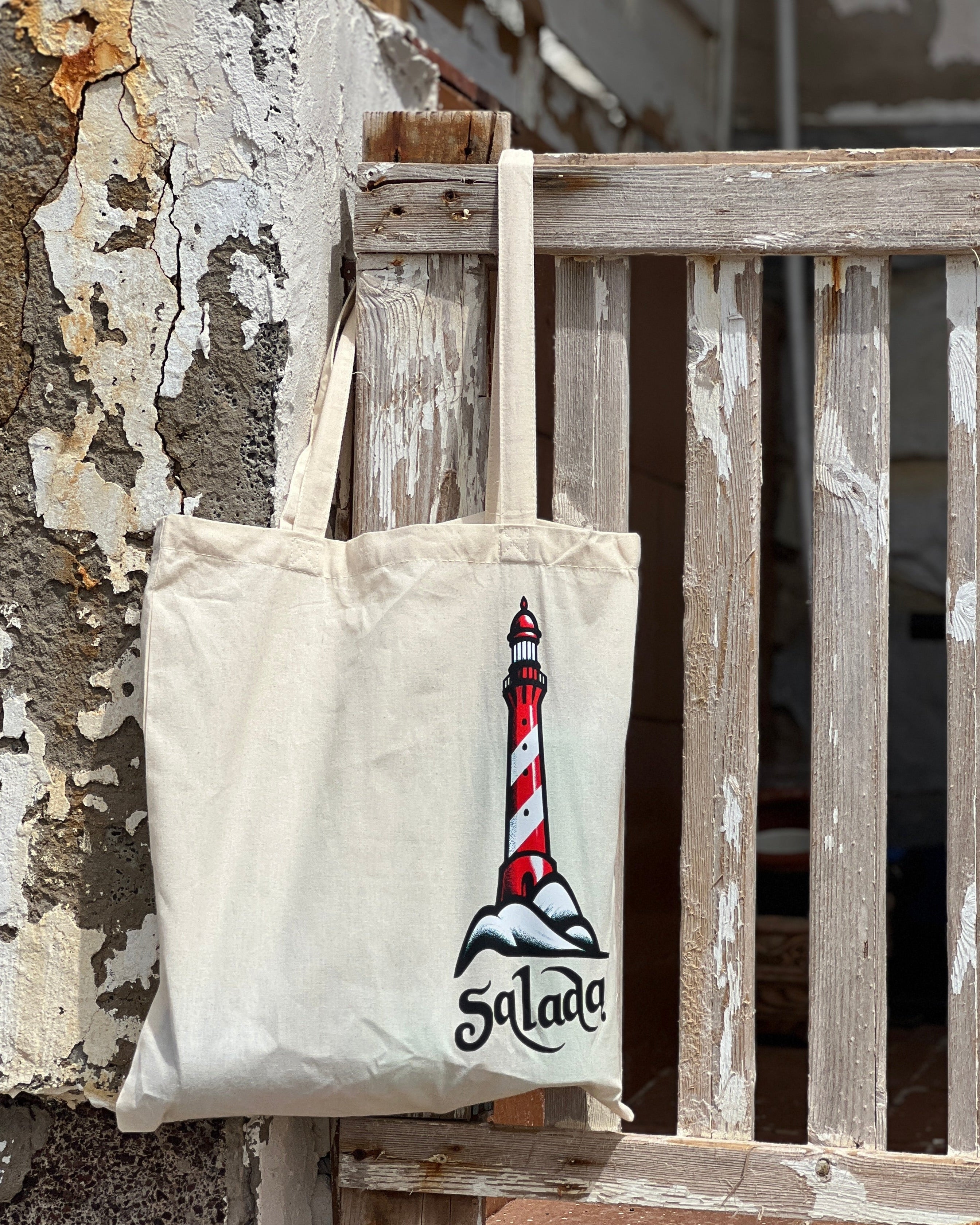 Bolsa de tela natural Faro