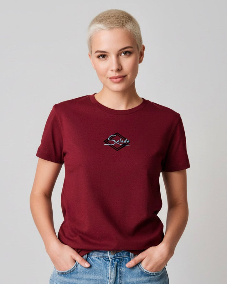 Camiseta Salada logo pecho con rombo