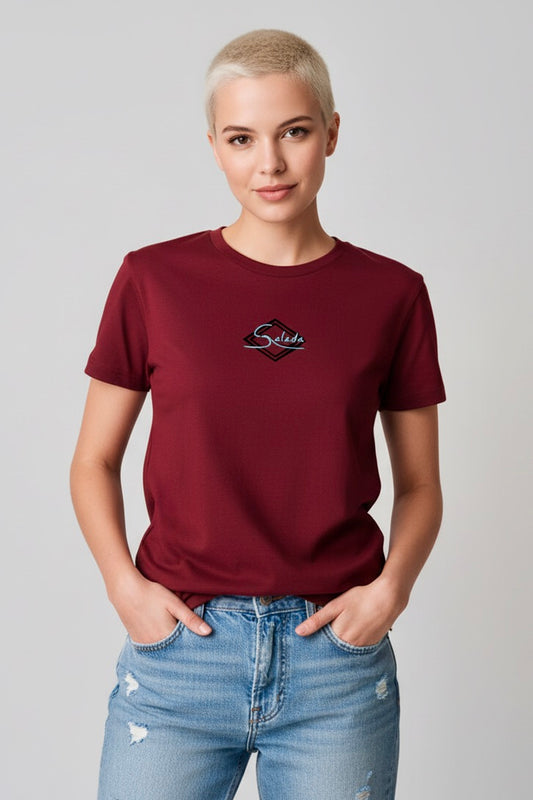Camiseta Salada logo pecho con rombo
