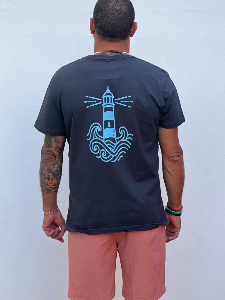 Camiseta Faro gran azul