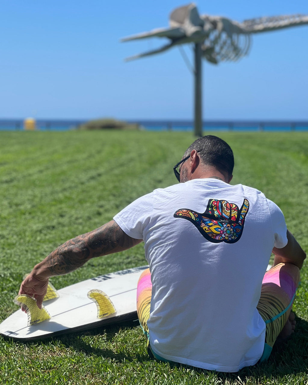 Camiseta Shaka blanca