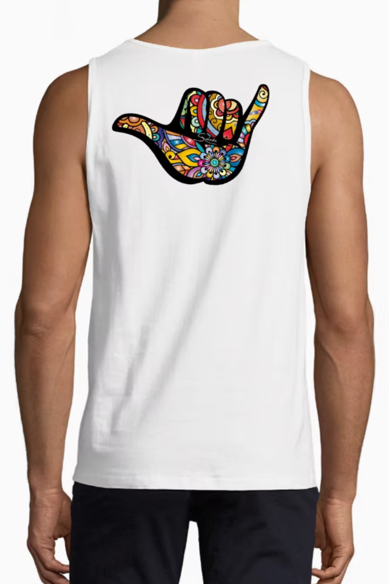 Camiseta Shaka blanca HUECA