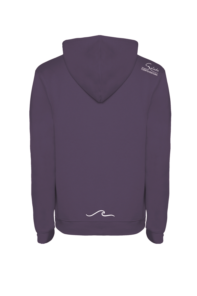 Sudadera Pipeline lila con capucha