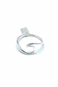 Anillo de ola en plata - Anillo Comounaola