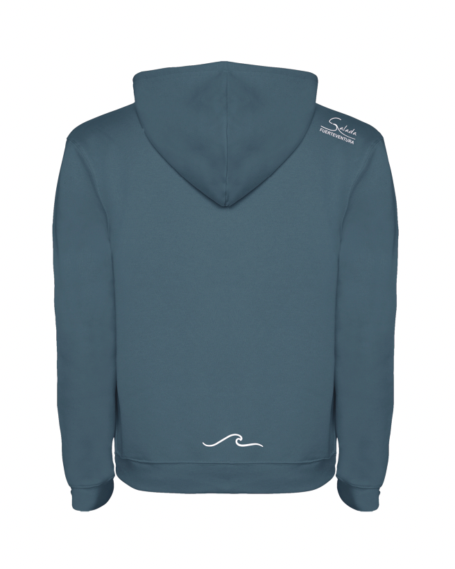 Sudadera Pipeline Azul tormenta con capucha