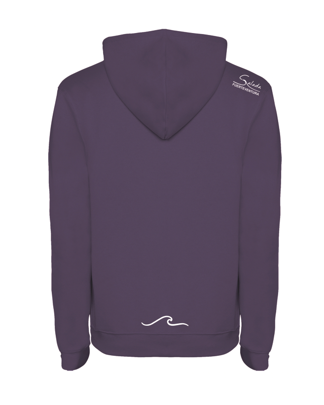 Sudadera Pipeline lila con capucha