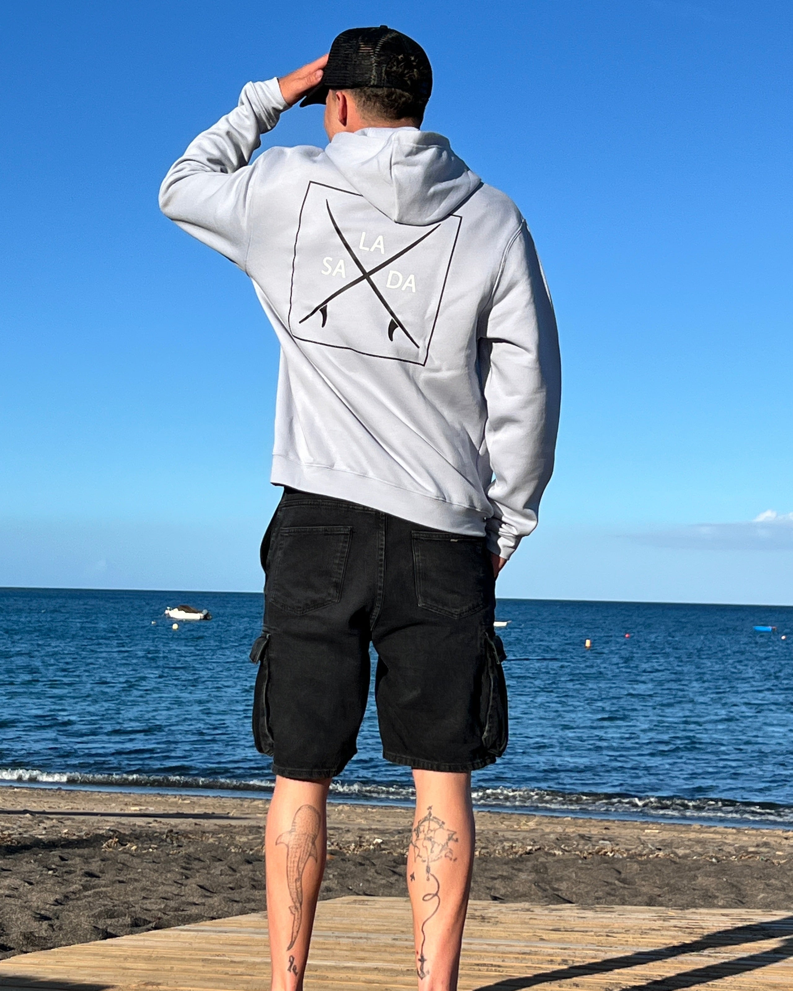 Sudadera Cruzadas con capucha