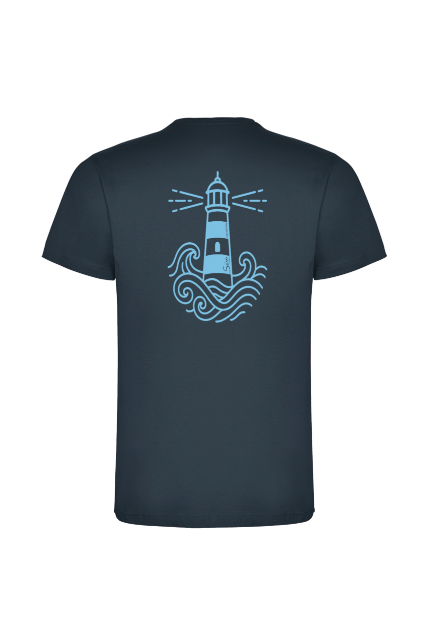 Camiseta Faro gran azul