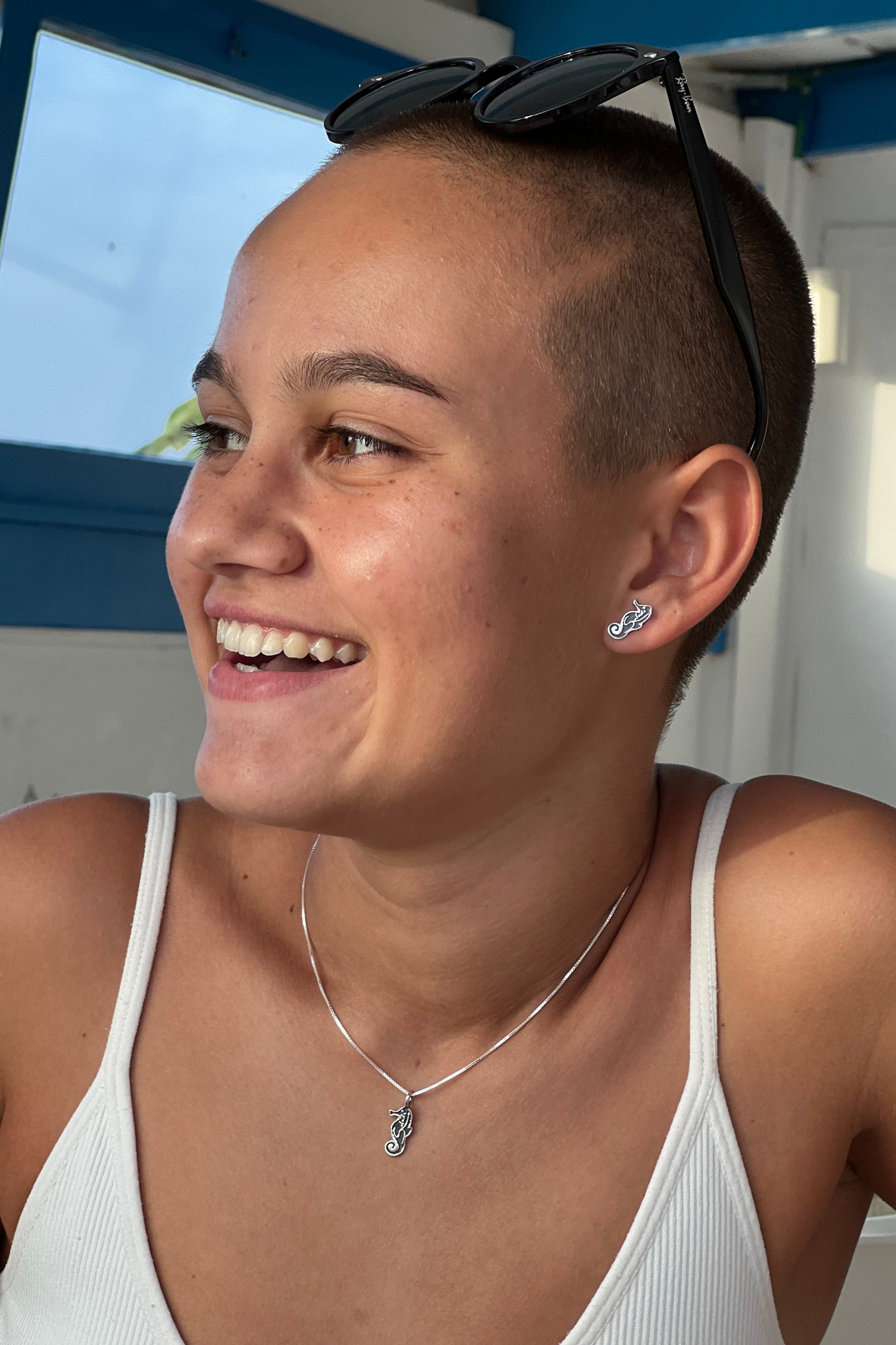 Pendiente Caballito de mar